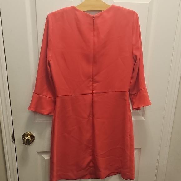 Banana Republic Coral Long Sleeve Dress - Picture 6 of 6